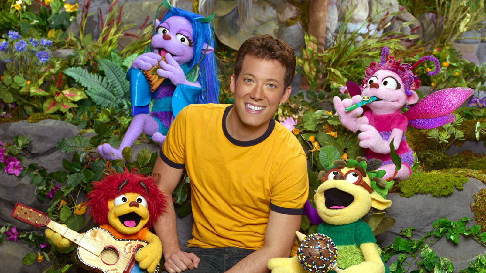 Backdrop for Johnny and the Sprites