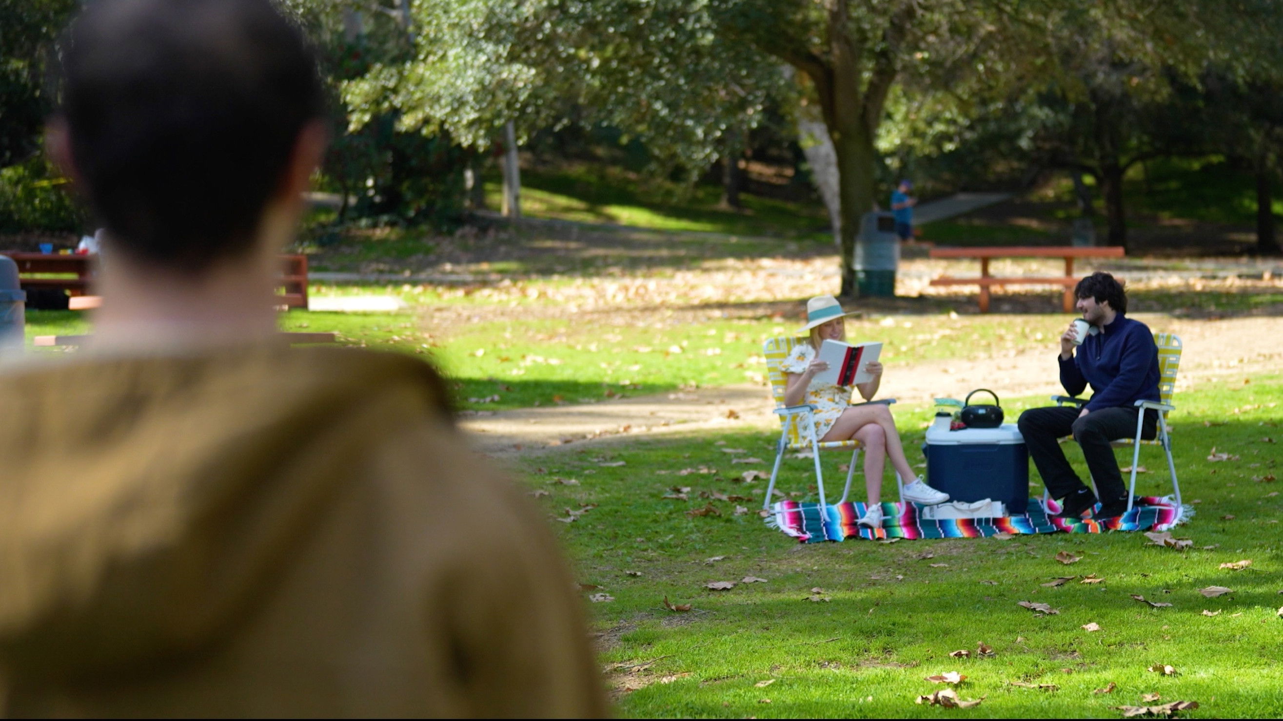 Backdrop for Saturday