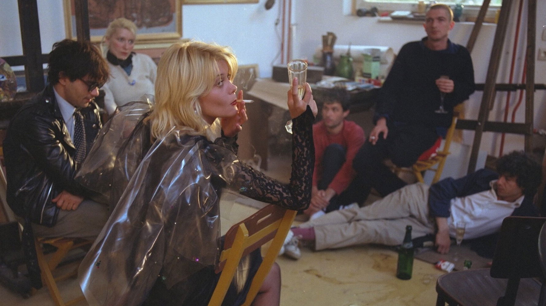 Backdrop for Eskimo Woman Feel Cold