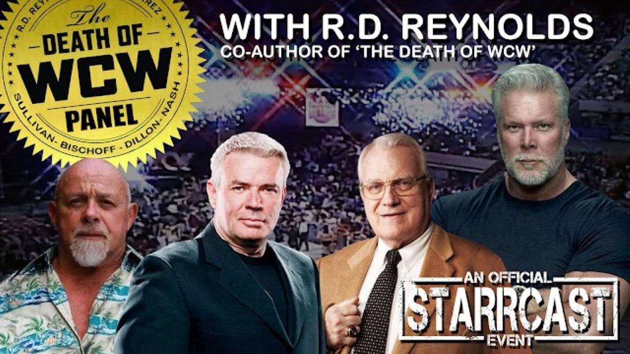 Backdrop for STARRCAST I: The Death of WCW Panel