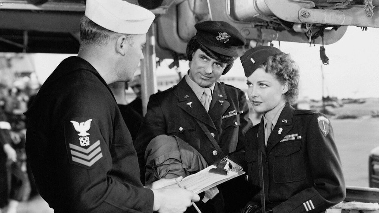 Backdrop for I Was a Male War Bride