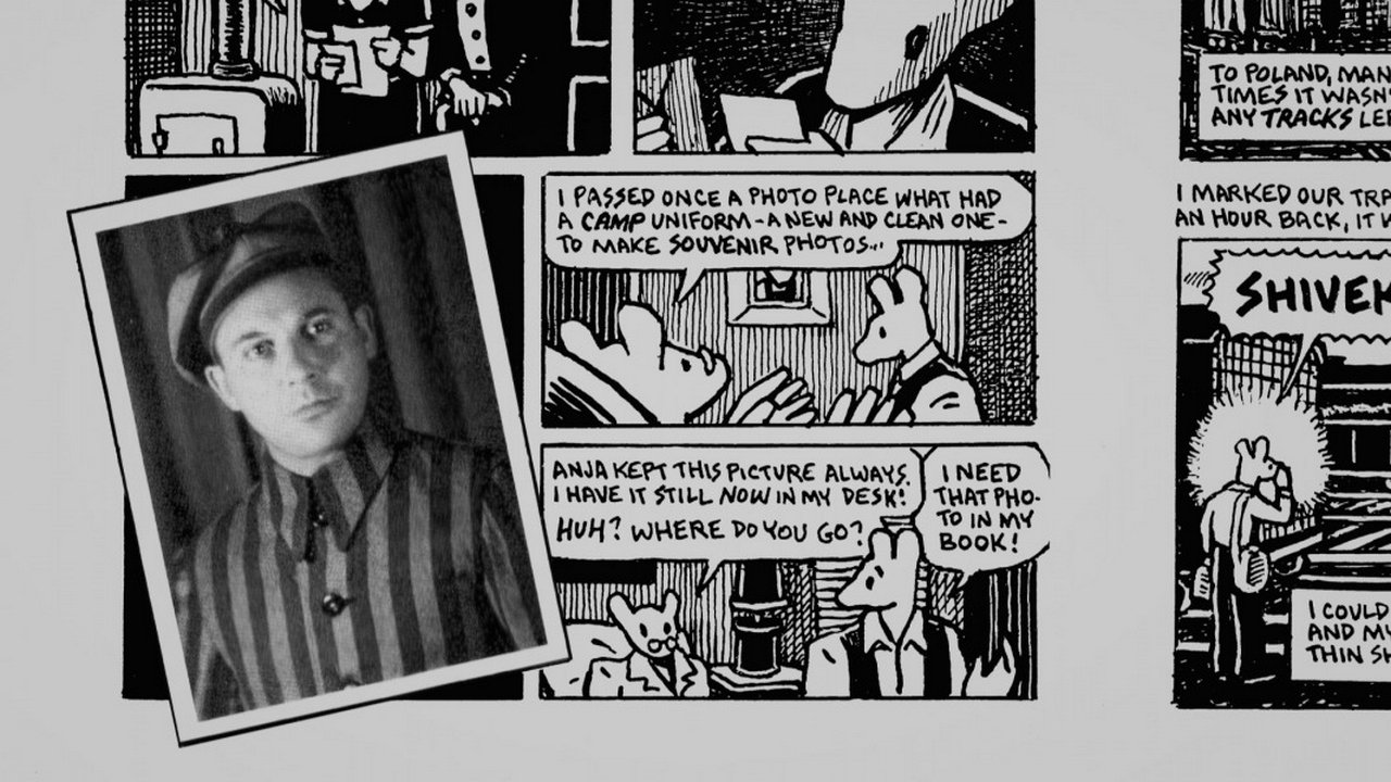 Backdrop for The Hell of Auschwitz: Maus by Art Spiegelman