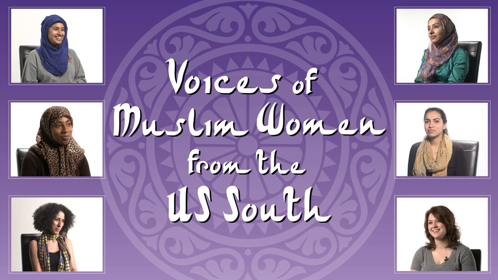 Backdrop for Voices of Muslim Women from the US South