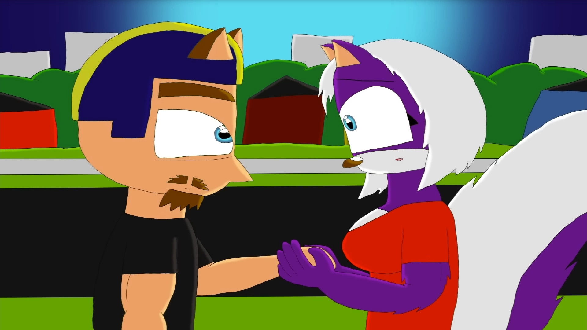 Backdrop for Mike and Melissa