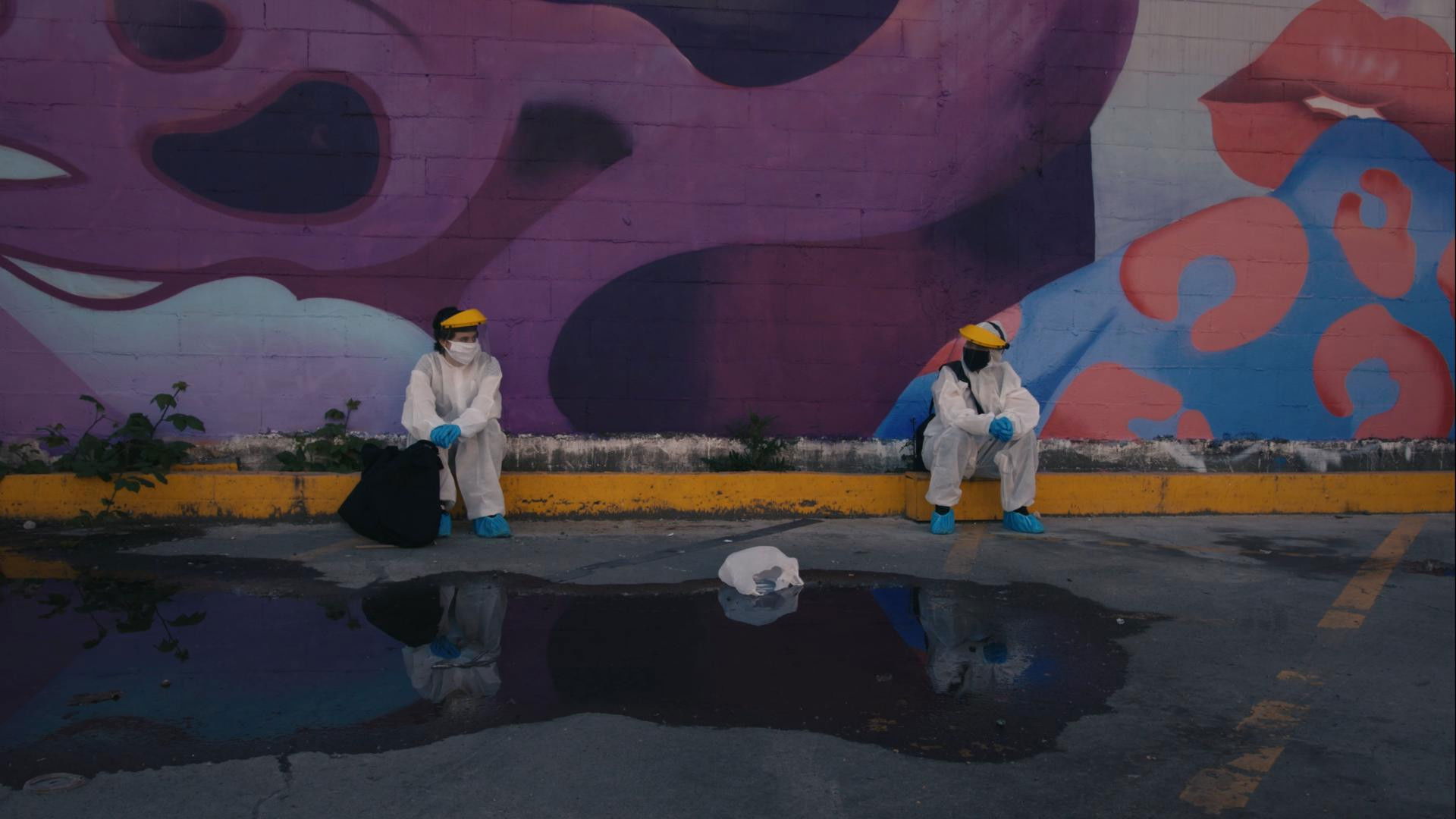 Backdrop for Operation Gingham