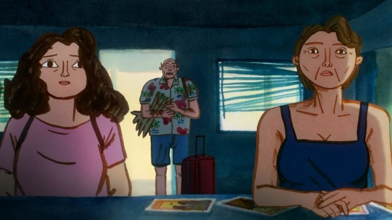 Backdrop for Trona Pinnacles