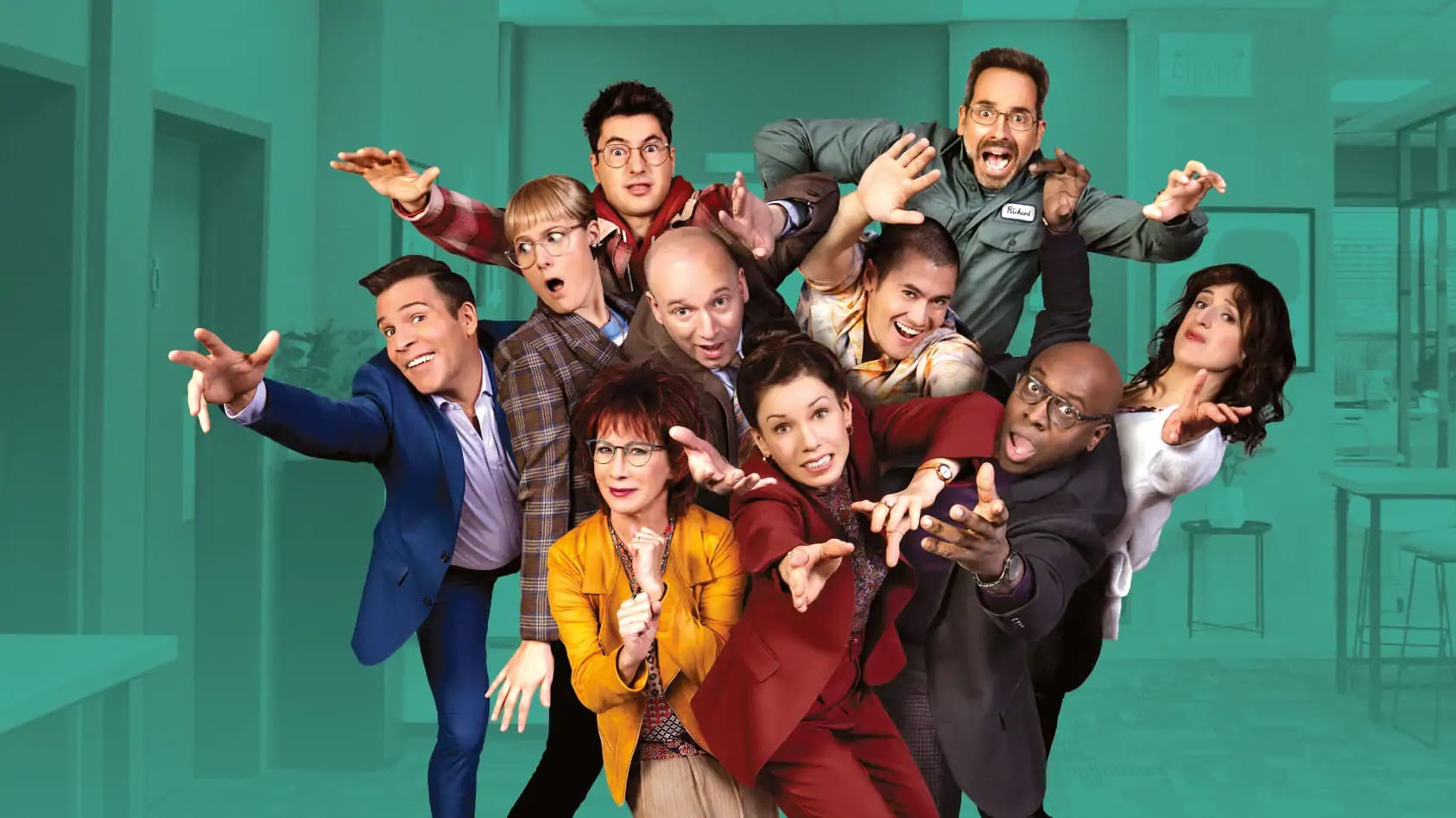 Backdrop for Caméra Café