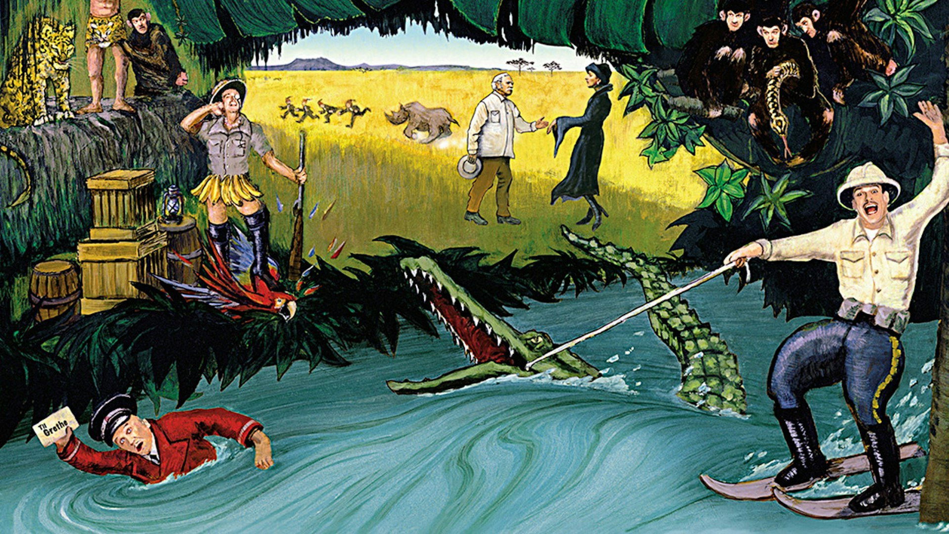 Backdrop for Ørkenens Sønner: En sang fra de varme lande