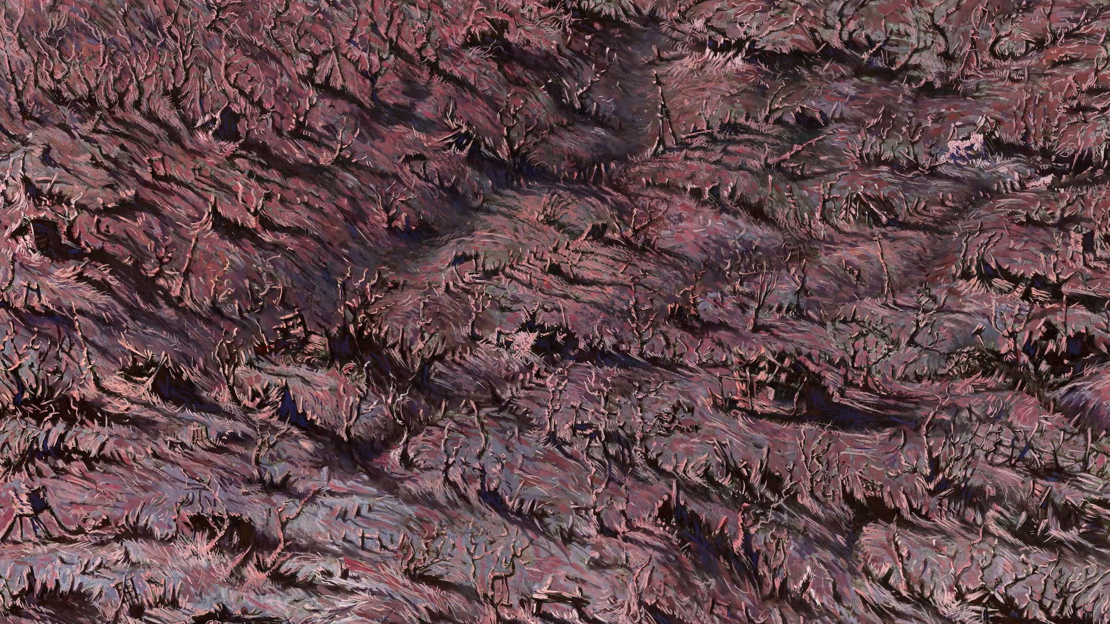 Backdrop for Abandoned Village