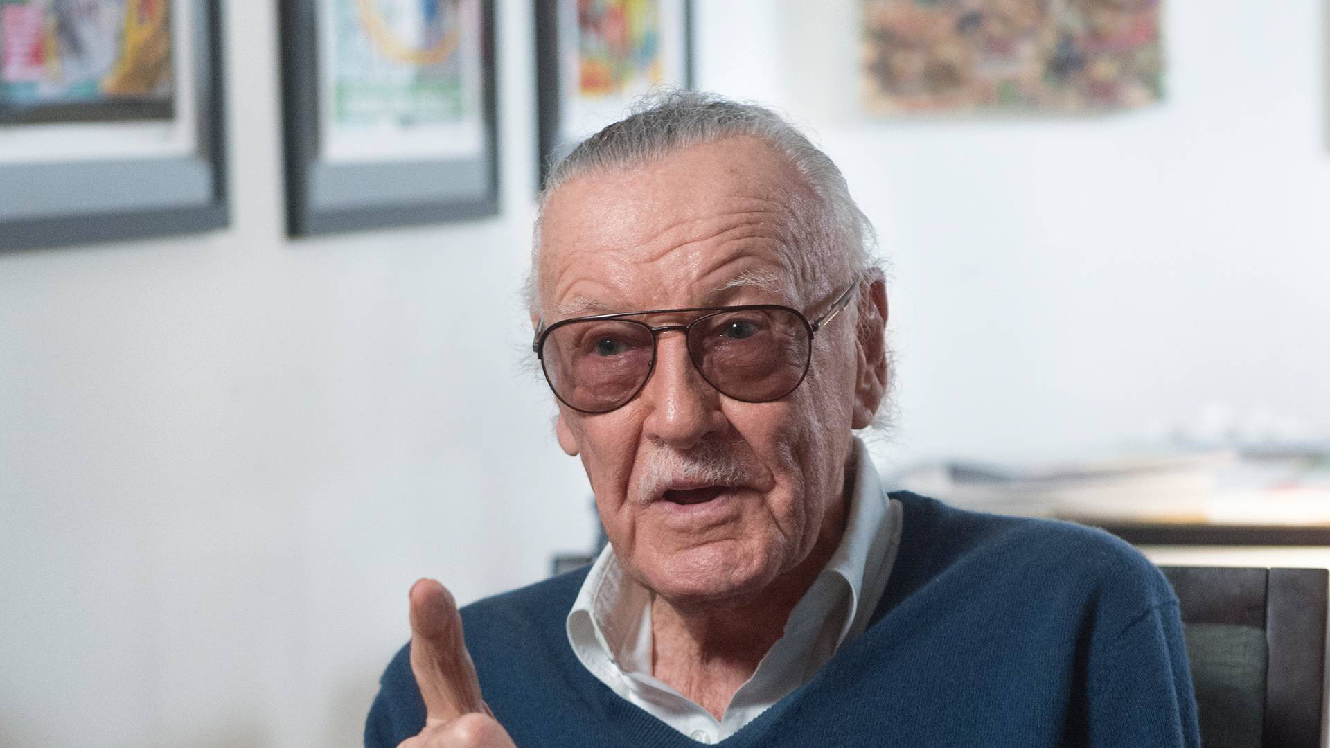 Backdrop for Robert Kirkman's Secret History of Comics