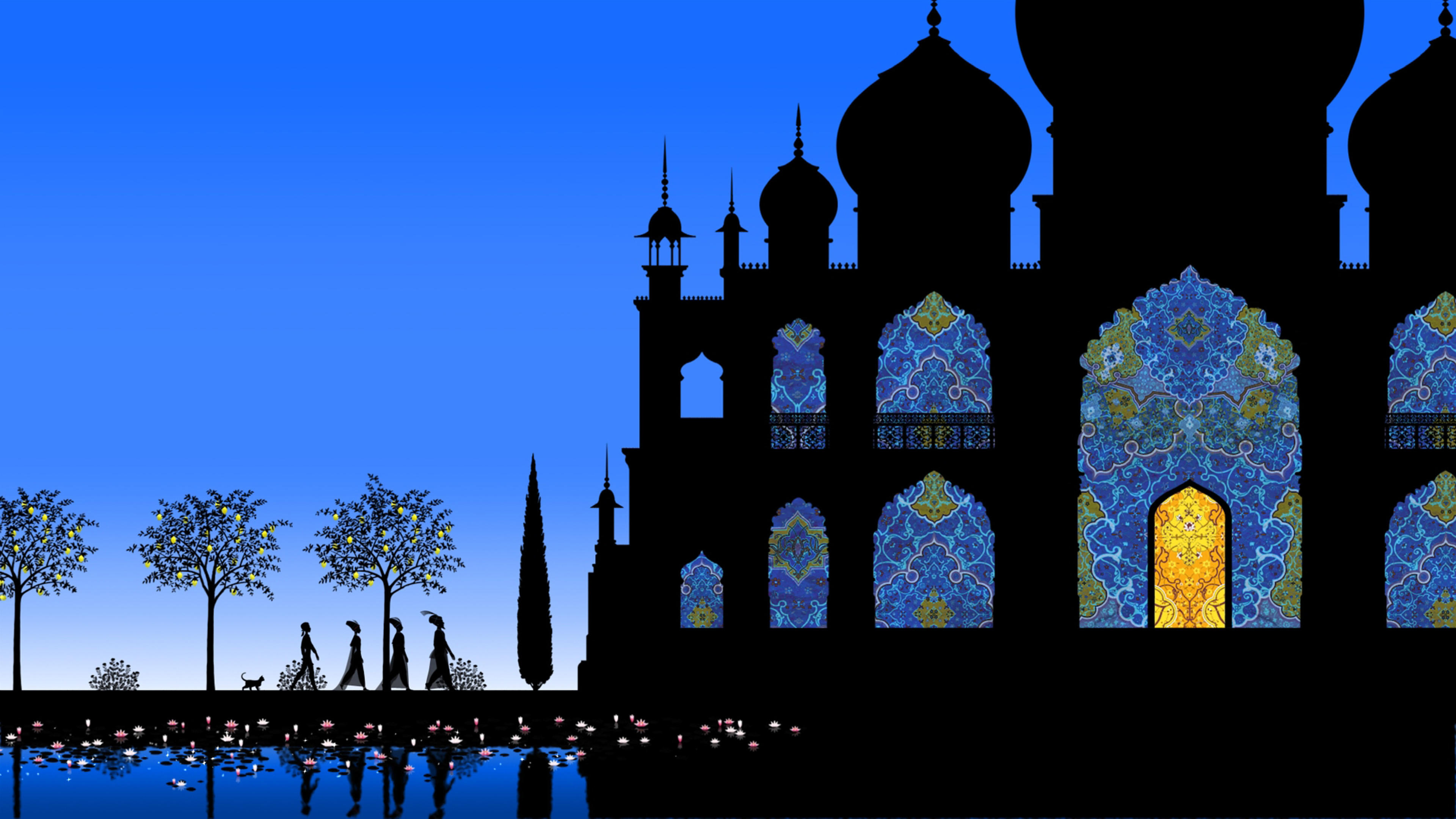 Backdrop for Ivan Tsarevitch and the Changing Princess