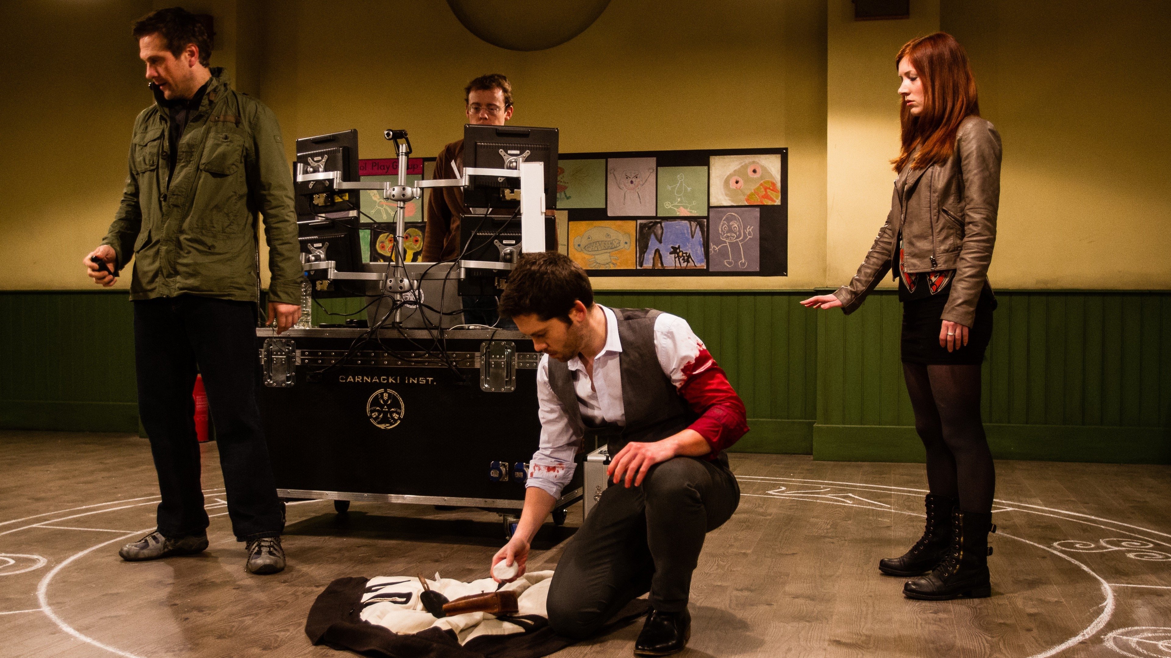 Backdrop for Judas Ghost