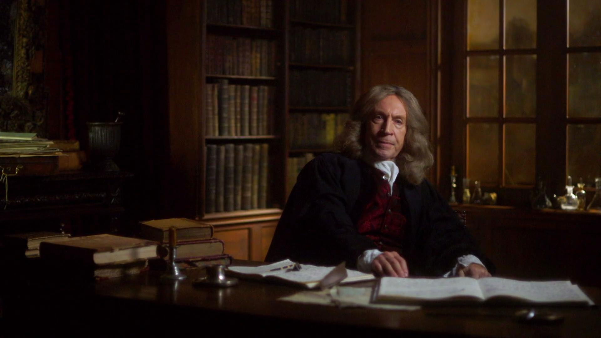 Backdrop for Isaac Newton: The Last Magician