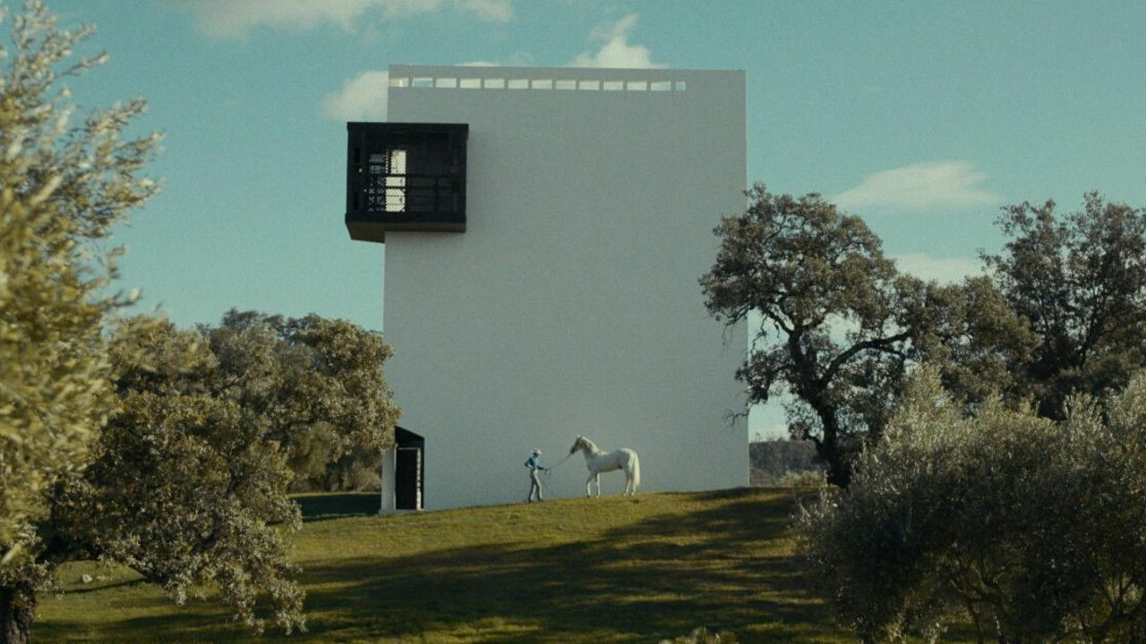 Backdrop for Green Over Gray: Emilio Ambasz