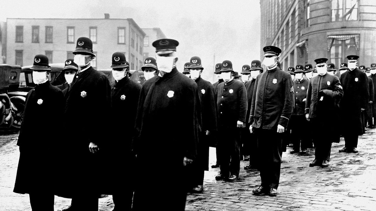 Backdrop for A Matter of Life and Death: History of Hygiene