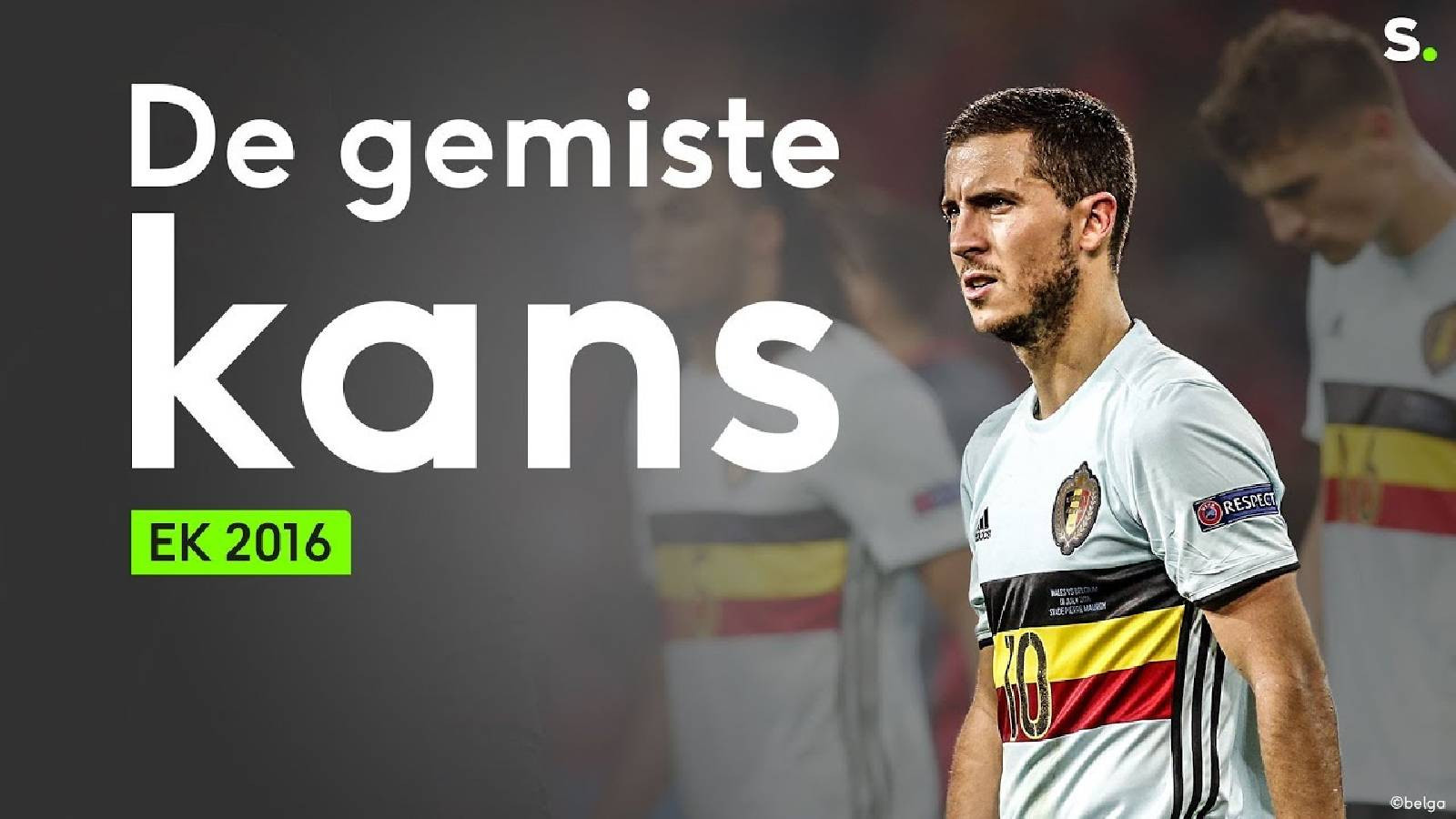 Backdrop for De Gemiste Kans, EK 2016