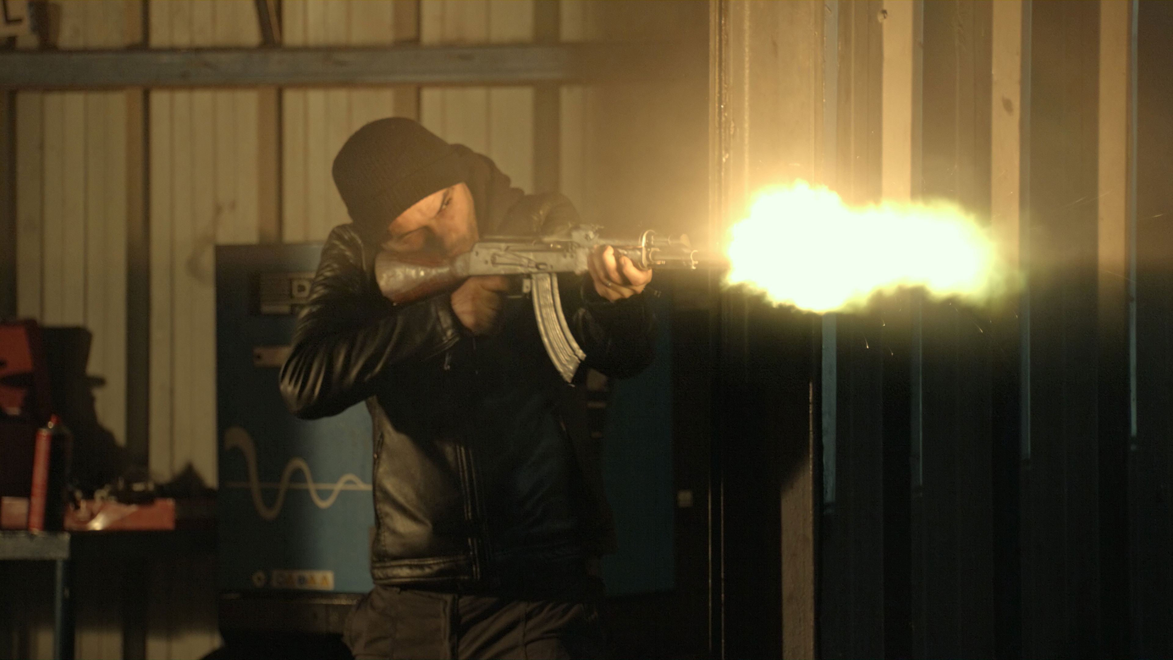 Backdrop for The Temple Woods Gang