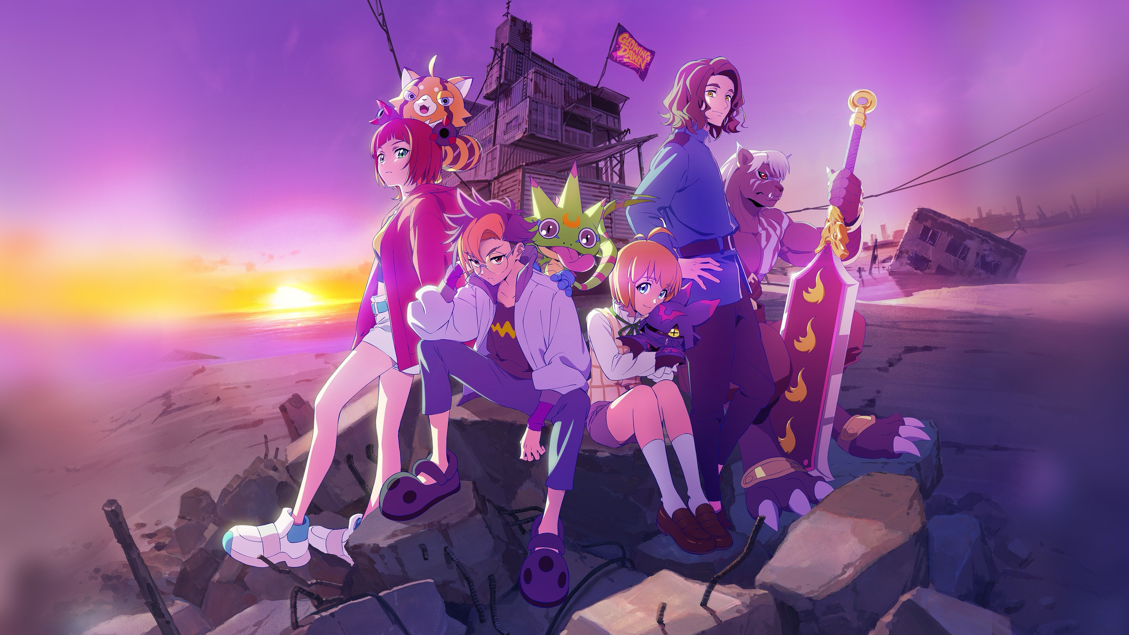 Backdrop for Digimon Beatbreak