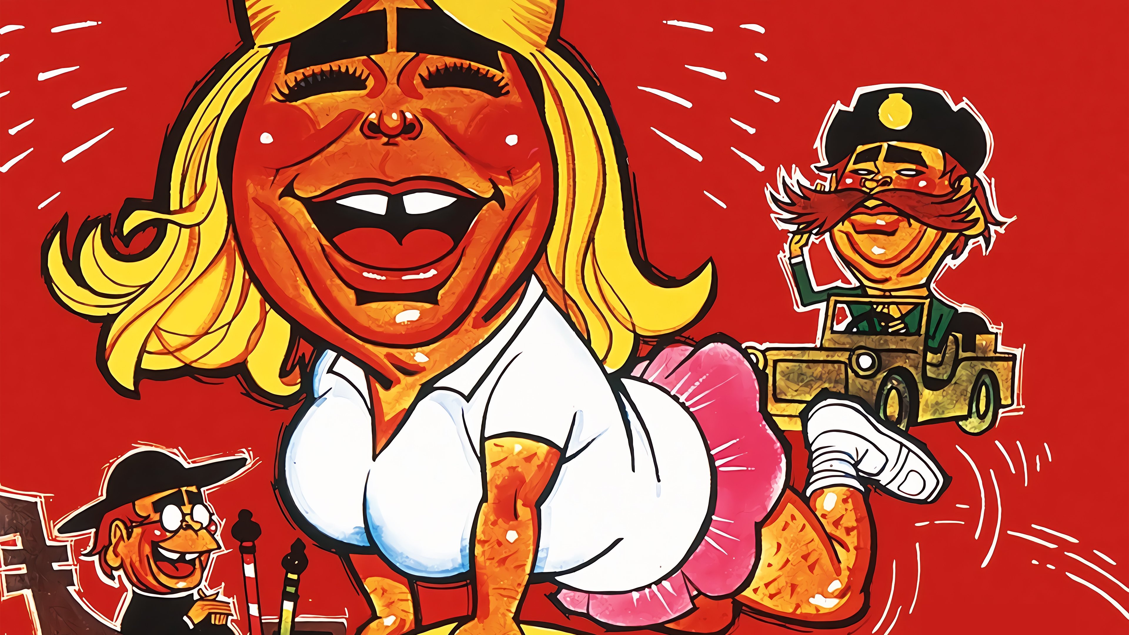 Backdrop for Me and the Mafia