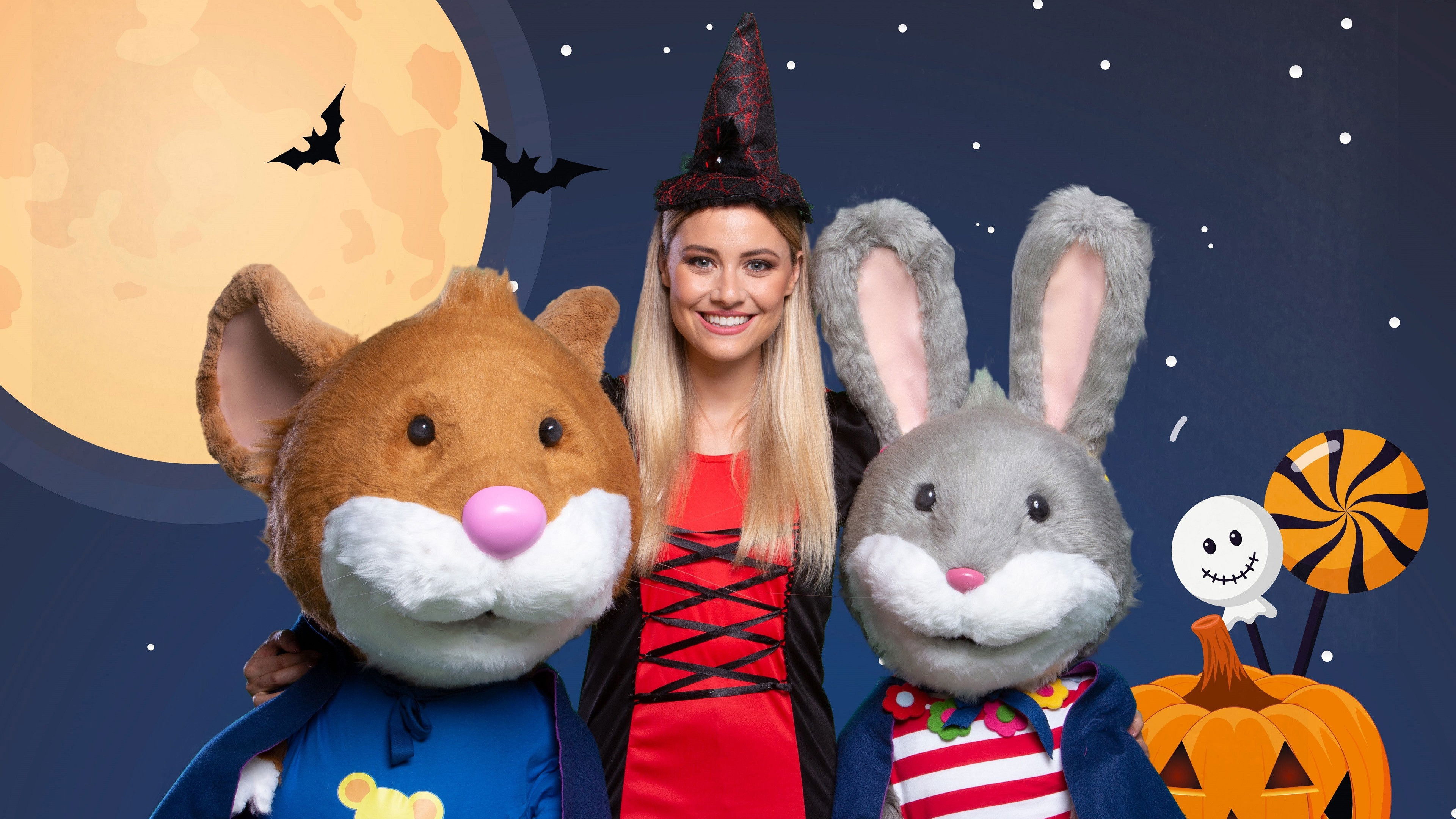 Backdrop for Carolina e Topo Tip - Il mistero di Halloween