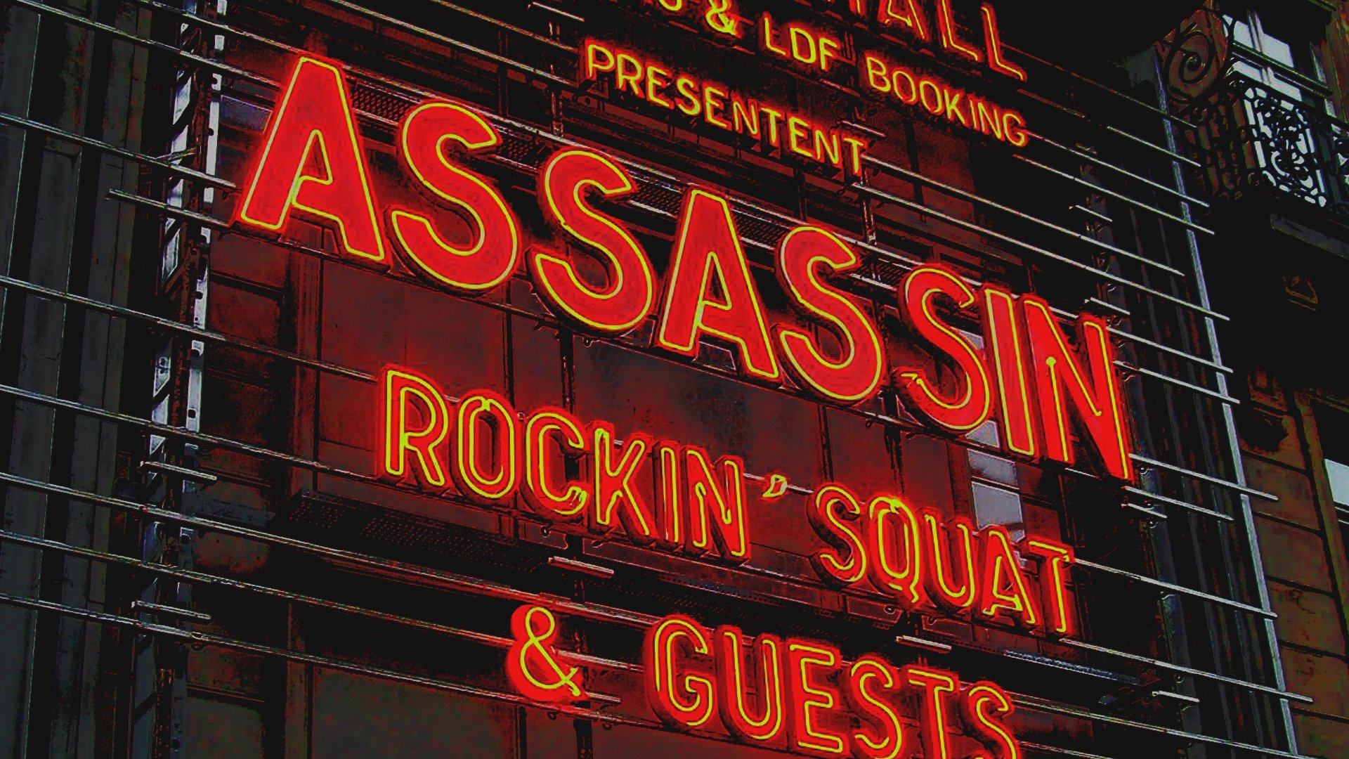 Backdrop for Assassin - Olympia 2009
