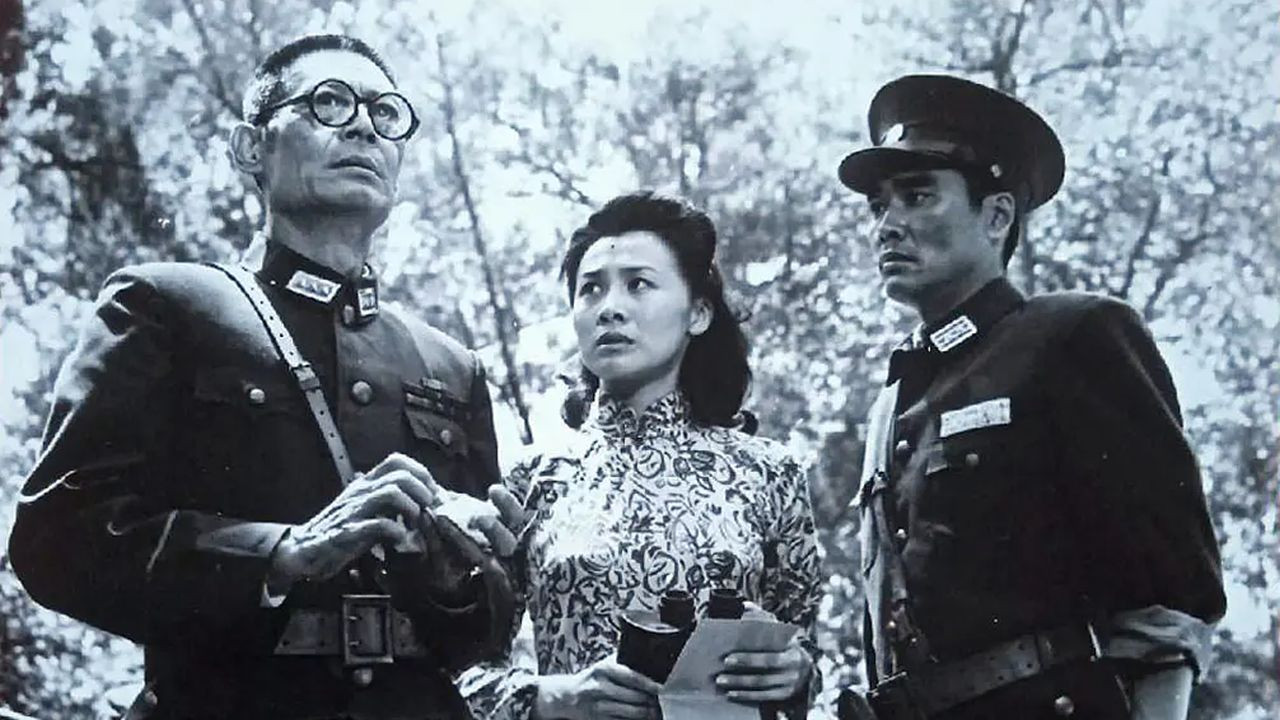 Backdrop for Long Yun and Chang Kai-shek