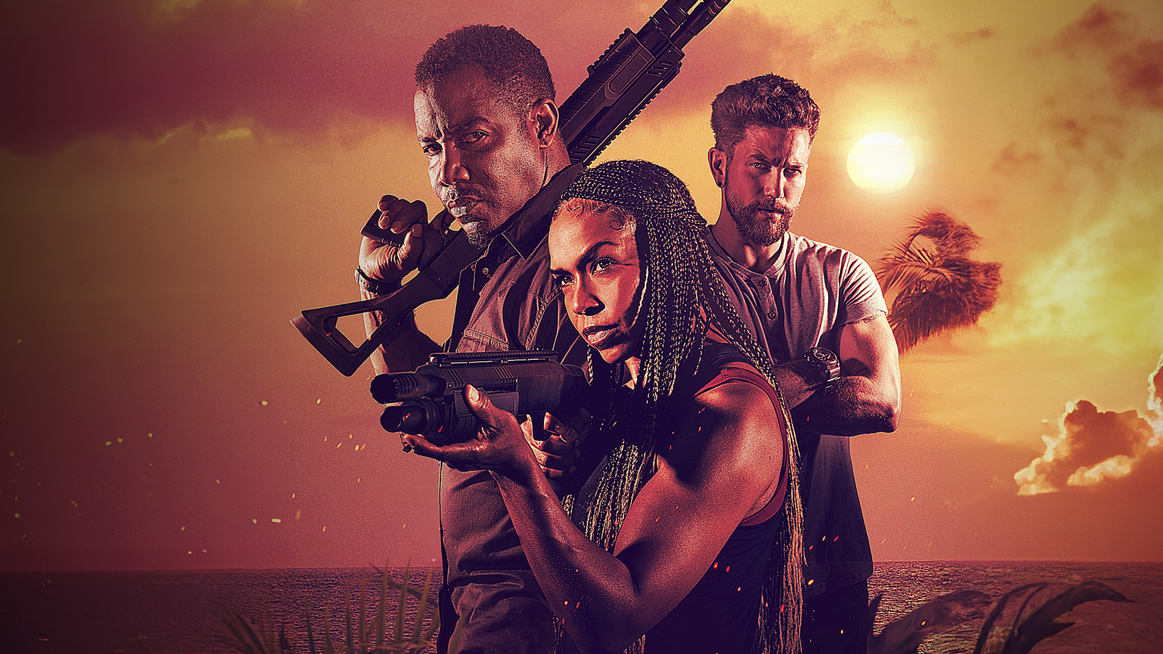 Backdrop for The Island