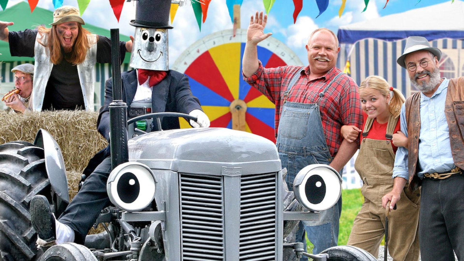 Backdrop for Little Grey Fergie and His New Friend Clunky