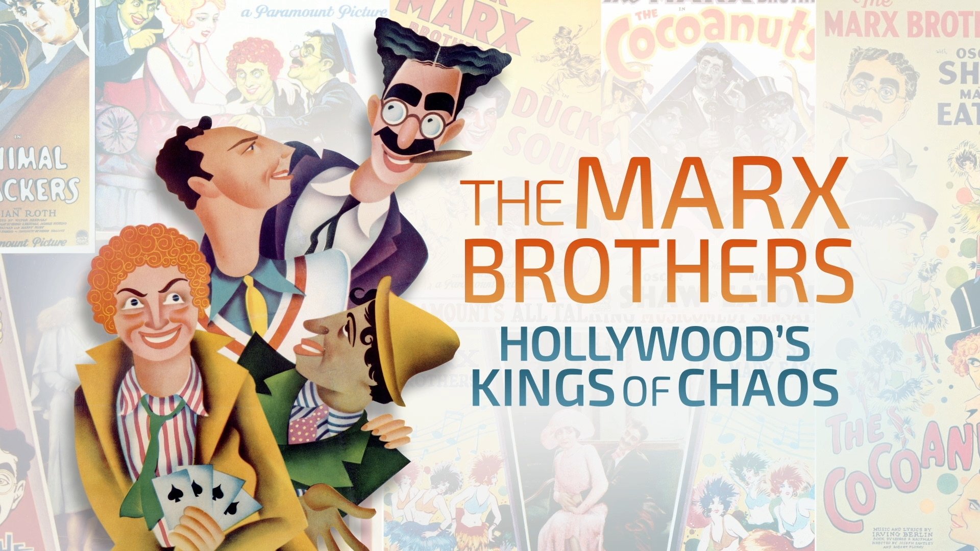 Backdrop for The Marx Brothers: Hollywood's Kings of Chaos