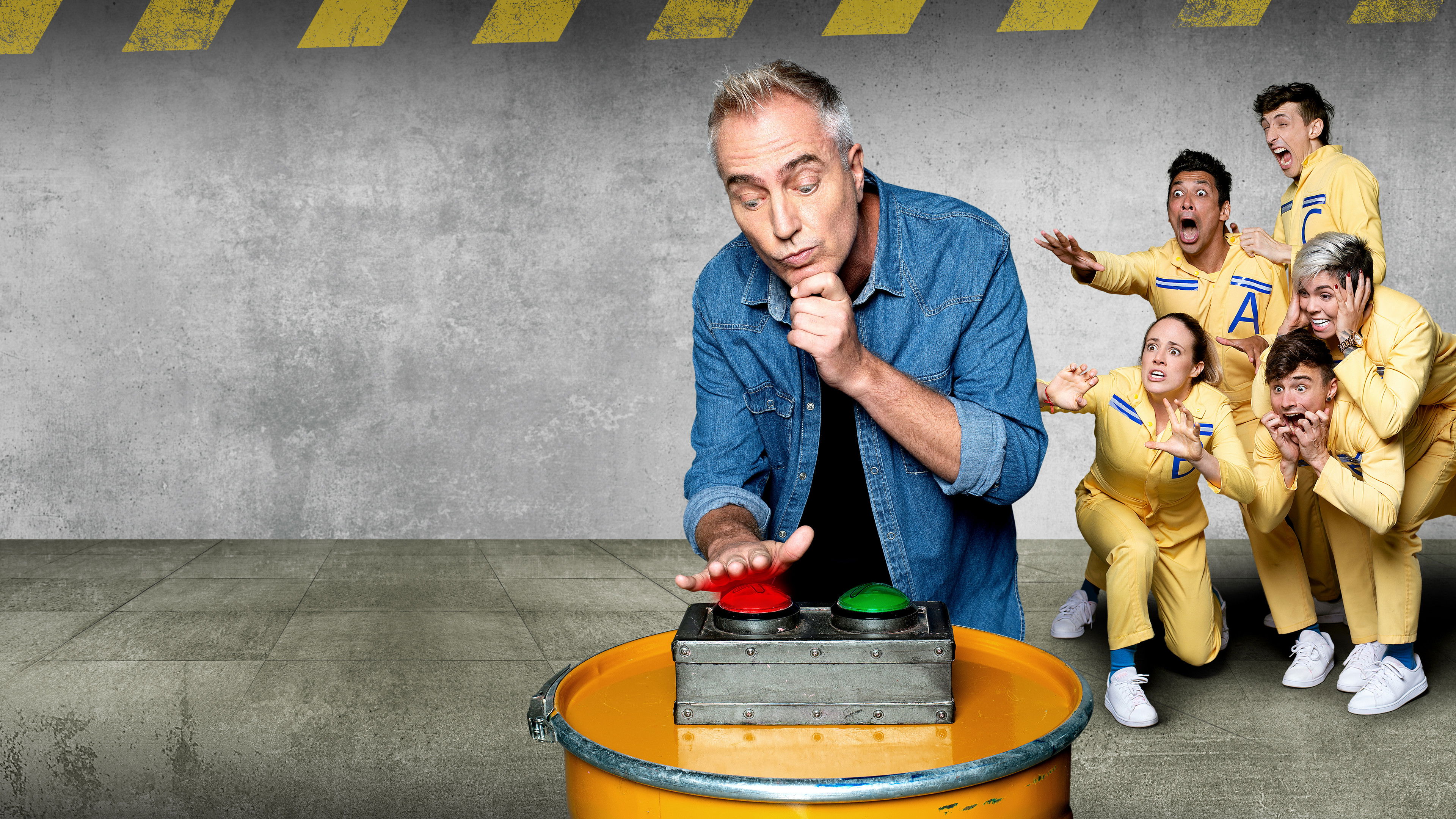 Backdrop for Voluntarios Shorts: Todo sea por la ciencia