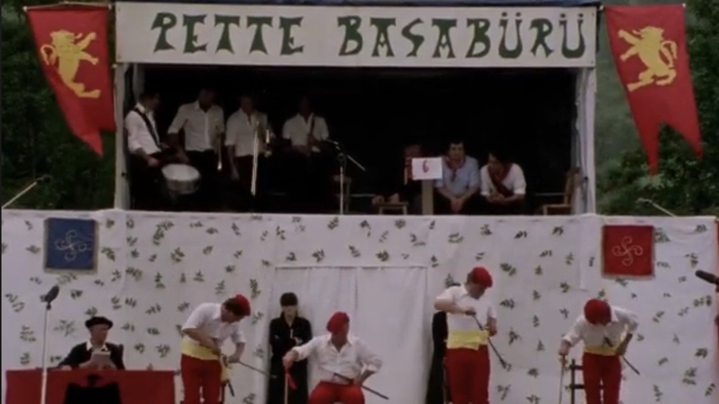 Backdrop for Euskadi, Summer 1982