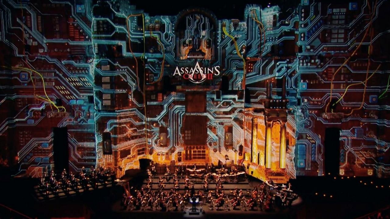 Backdrop for La Symphonie des jeux vidéo aux Chorégies d'Orange