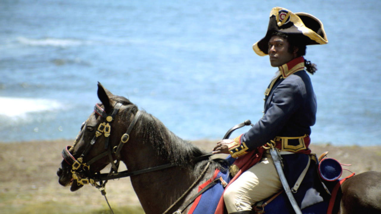 Backdrop for Toussaint Louverture
