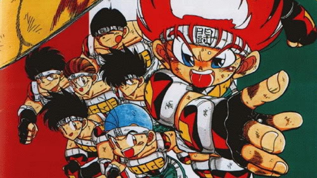 Backdrop for Flaming Rugby Boy: Dodge Danpei