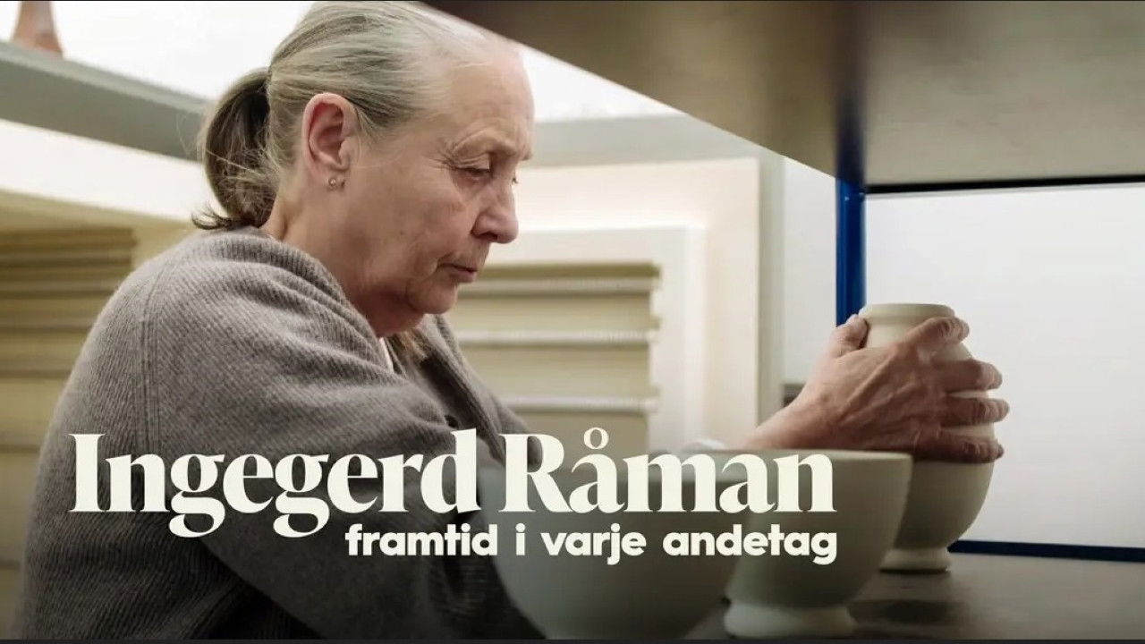 Backdrop for Ingegerd Råman – framtid i varje andetag