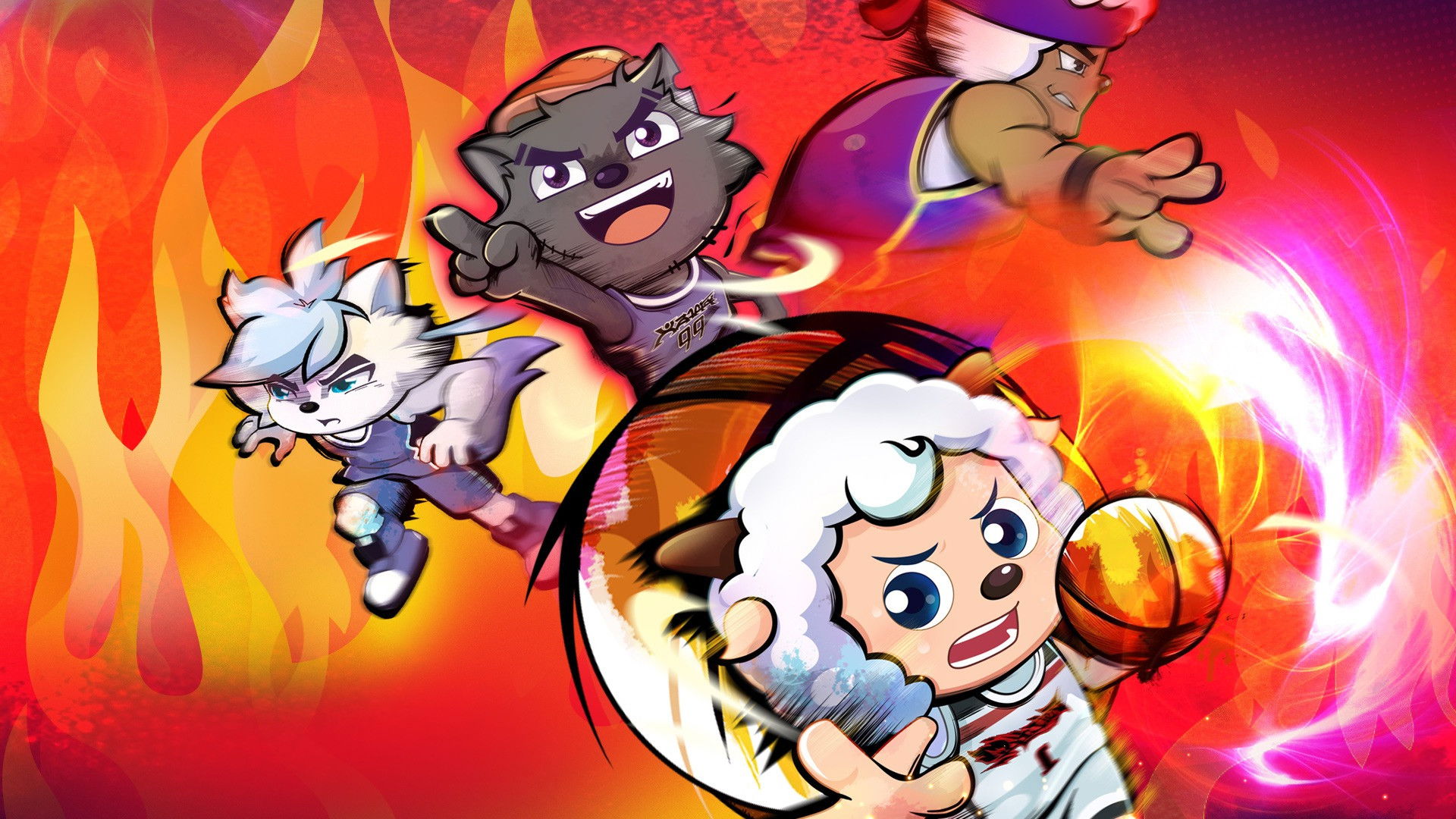 Backdrop for 喜羊羊与灰太狼之筐出胜利