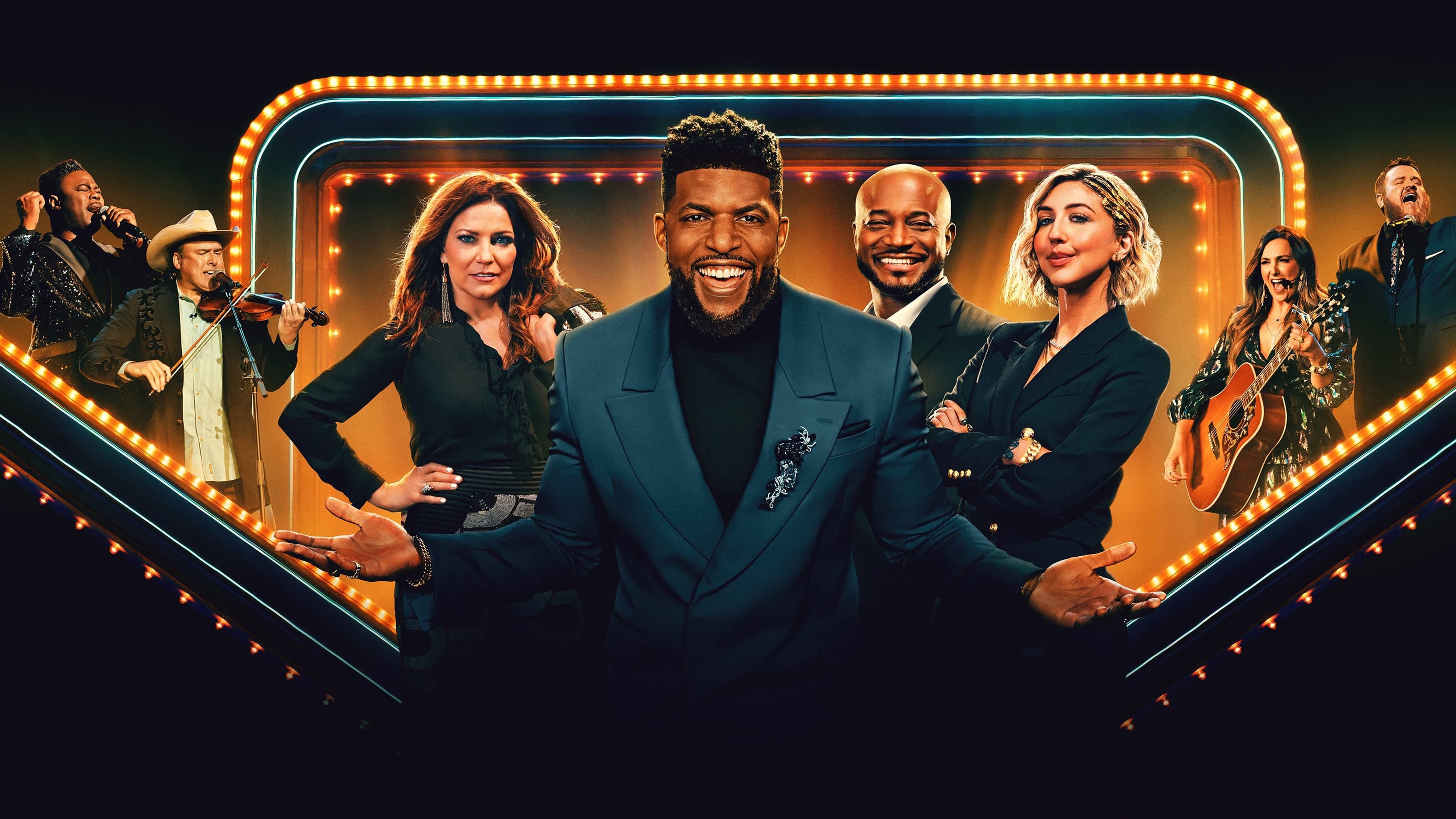 Backdrop for Second Chance Stage