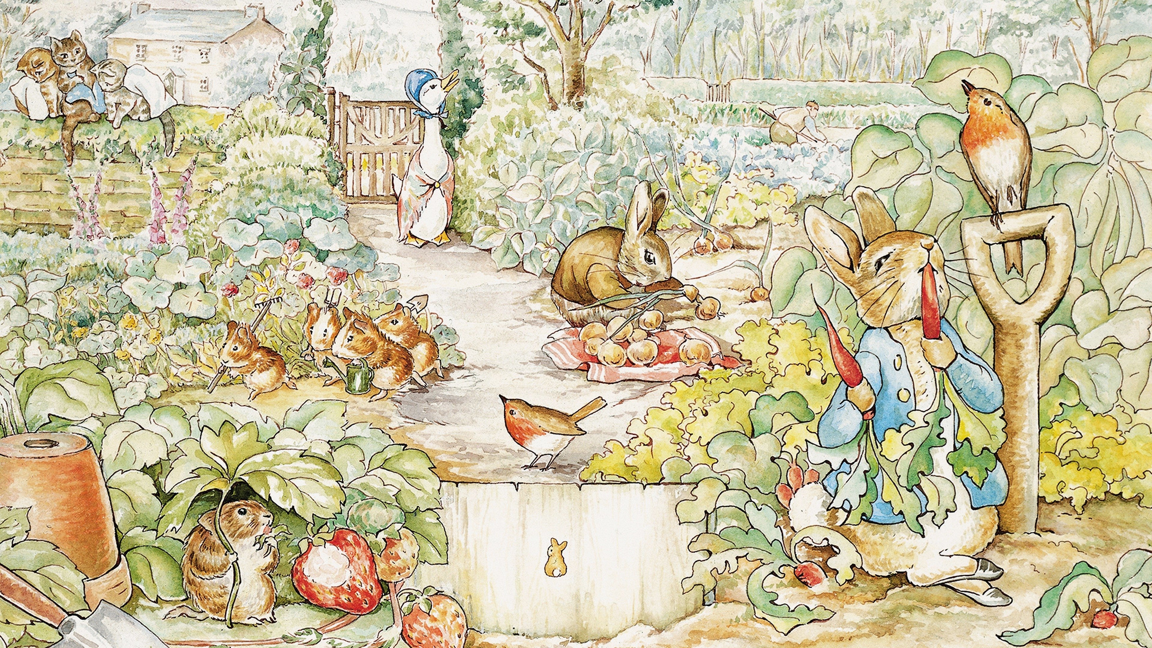 Backdrop for The World of Peter Rabbit and Friends