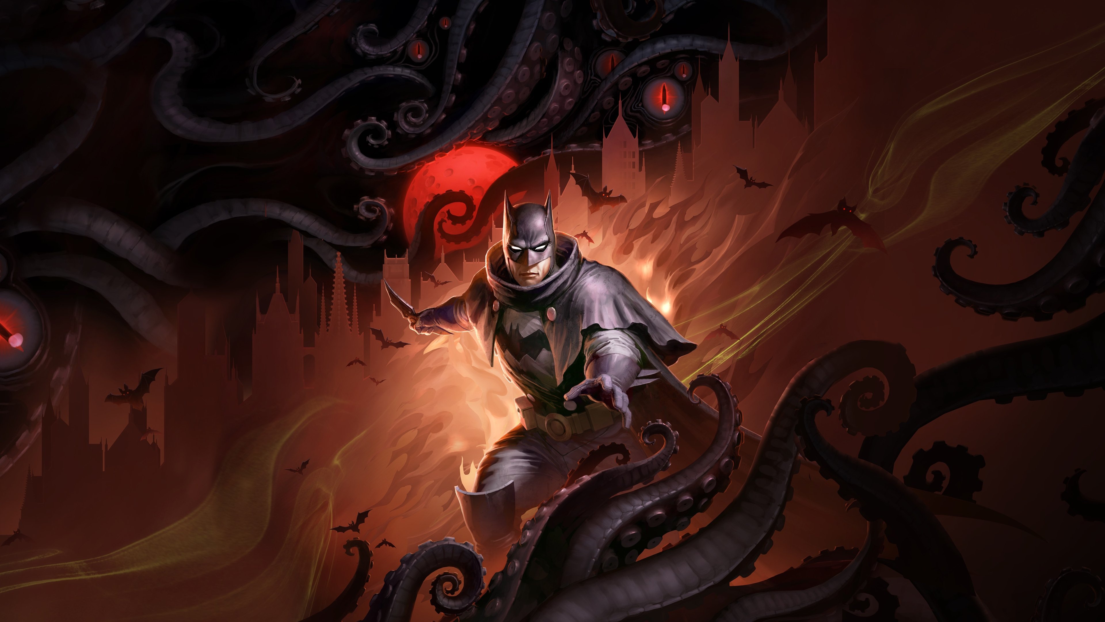 Backdrop for Batman: The Doom That Came to Gotham