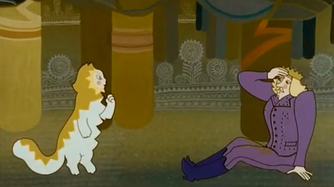 Backdrop for Hungarian Folk Tales: The Pussycat Princess