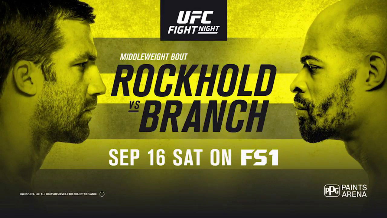 Backdrop for UFC Fight Night 116: Rockhold vs. Branch