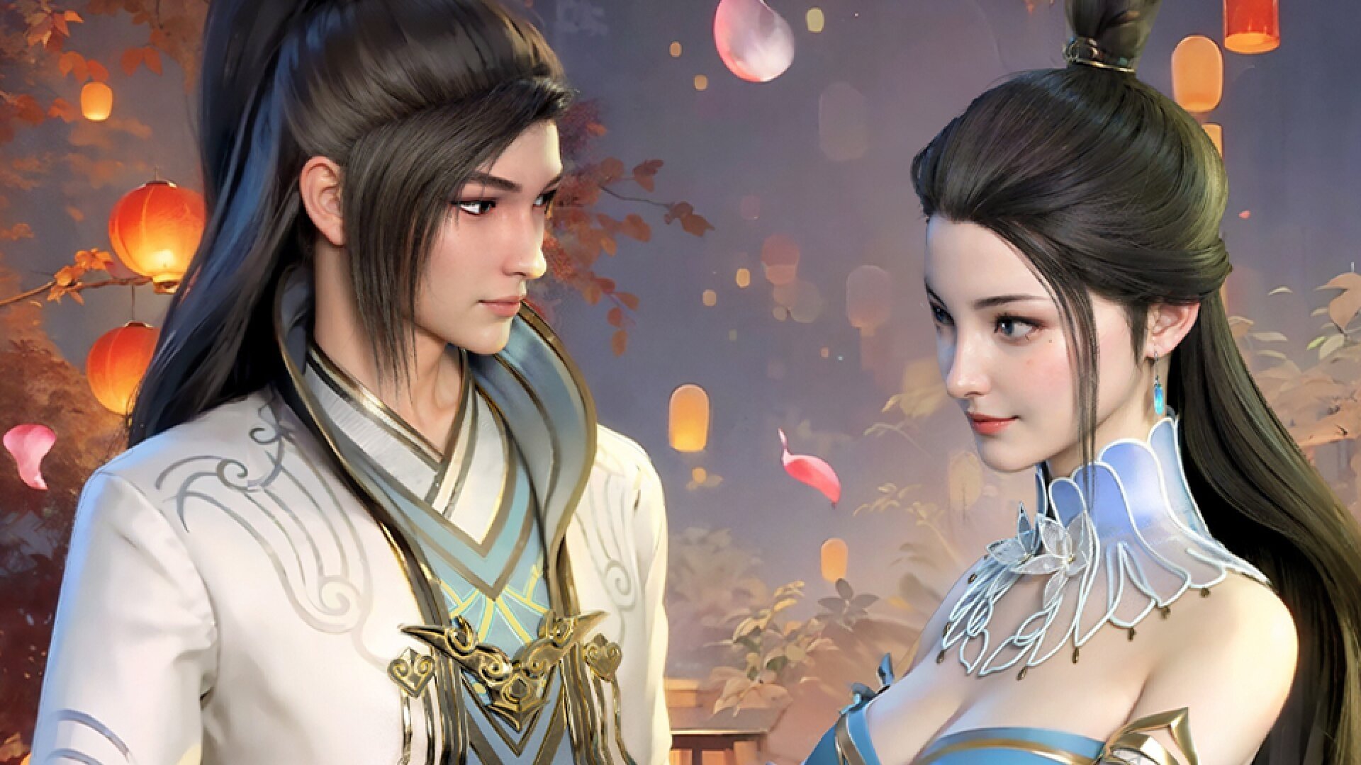 Backdrop for Divine Lord of the Heavens