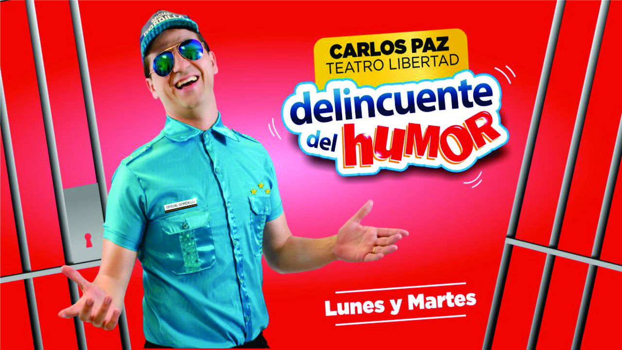 Backdrop for Delincuente del humor