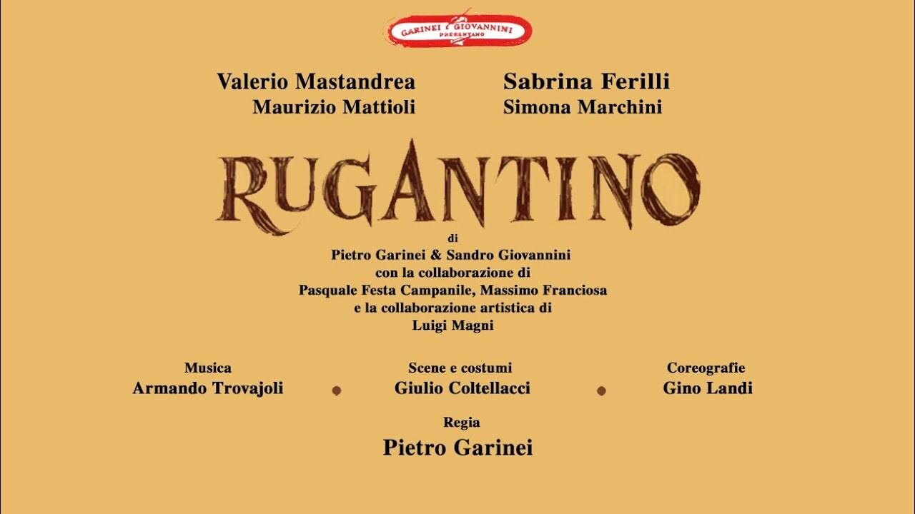 Backdrop for Rugantino