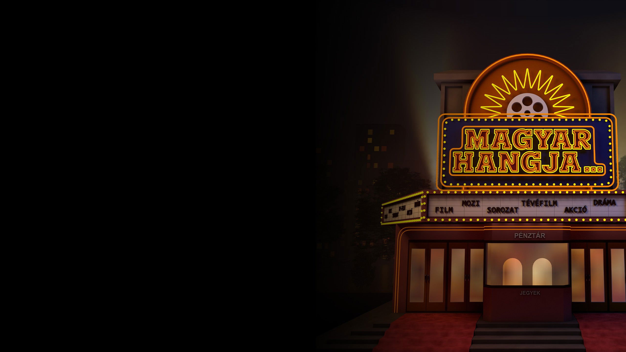 Backdrop for Magyar hangja…