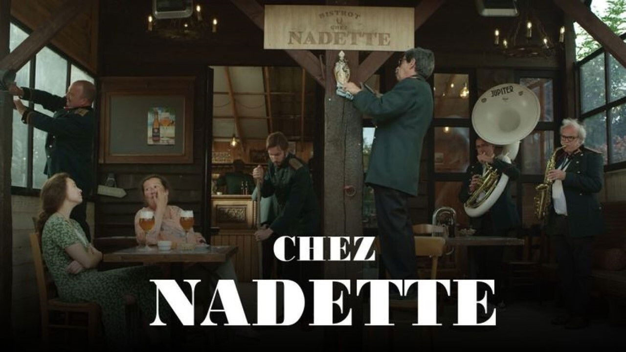 Backdrop for Chez Nadette