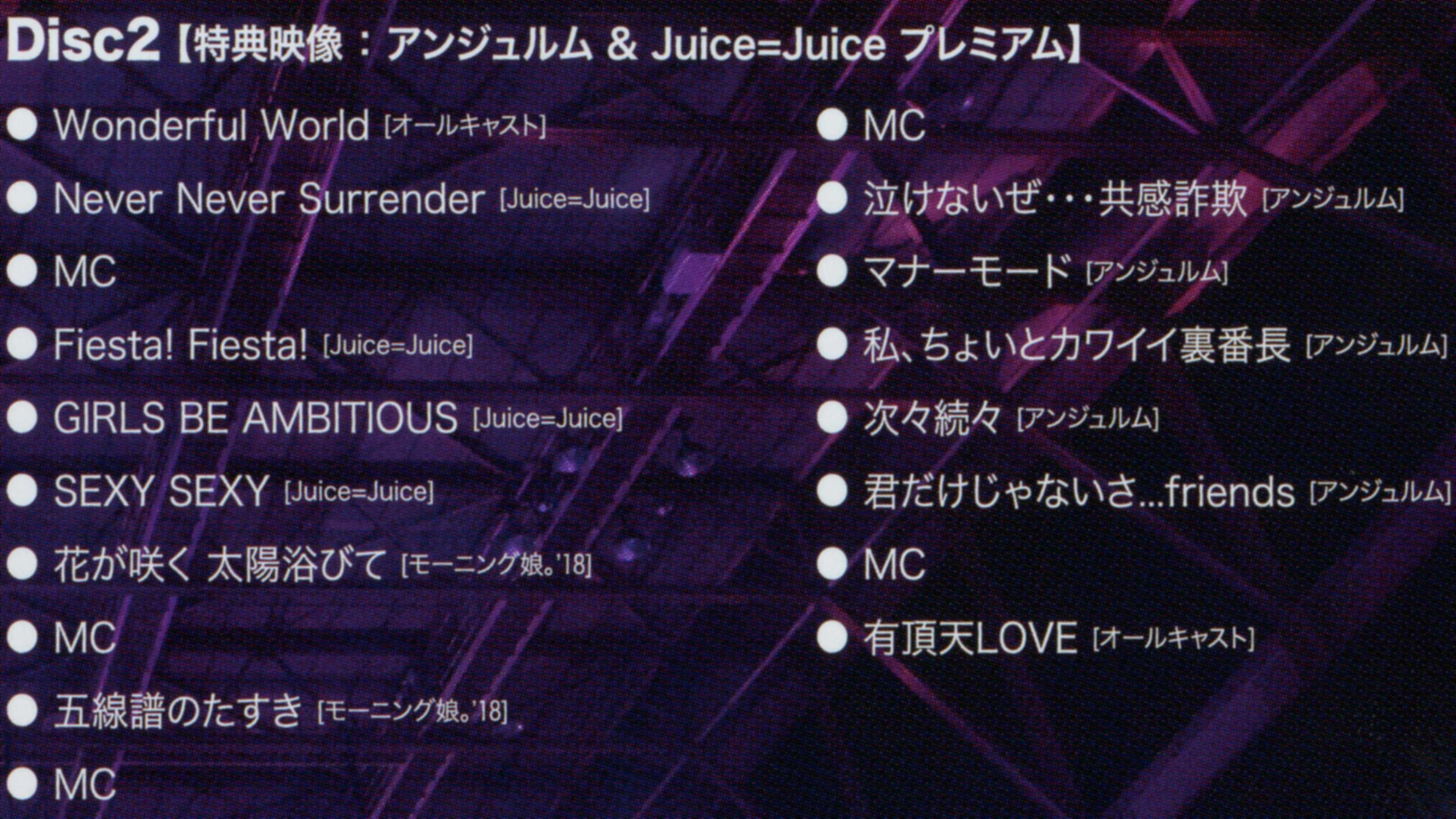 Backdrop for Hello! Project 2018 Hina Fes ~ANGERME & Juice=Juice Premium~