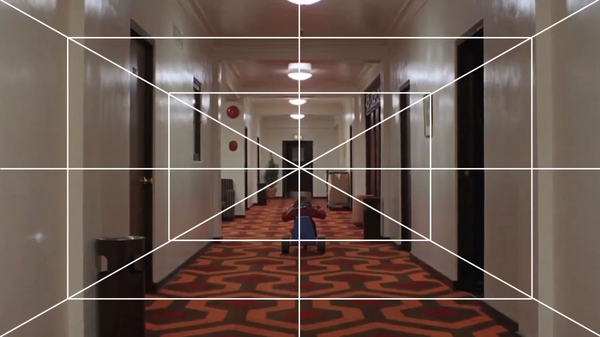 Backdrop for Stanley Kubrick: One-Point Perspective