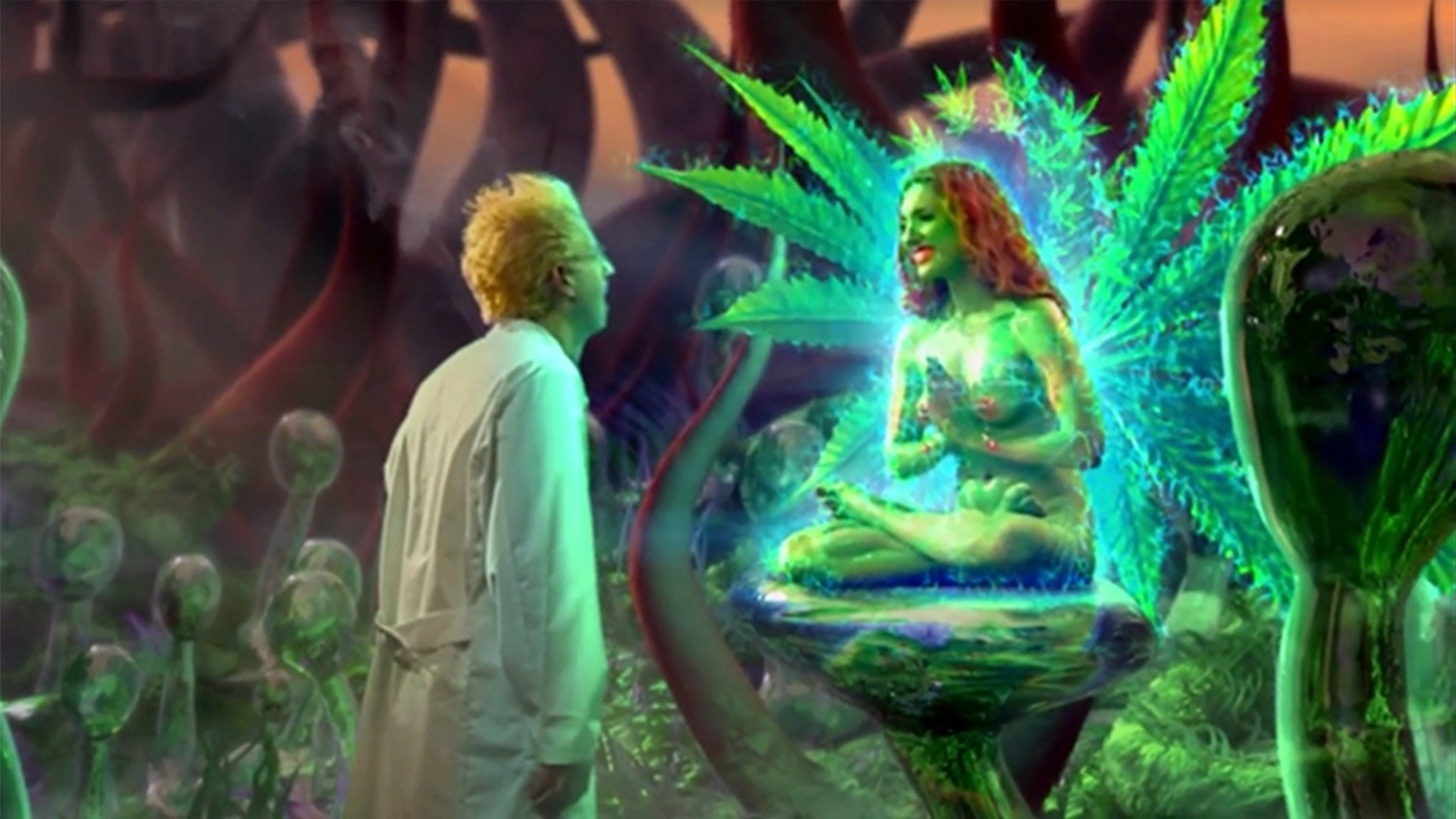 Backdrop for The Green Goddess