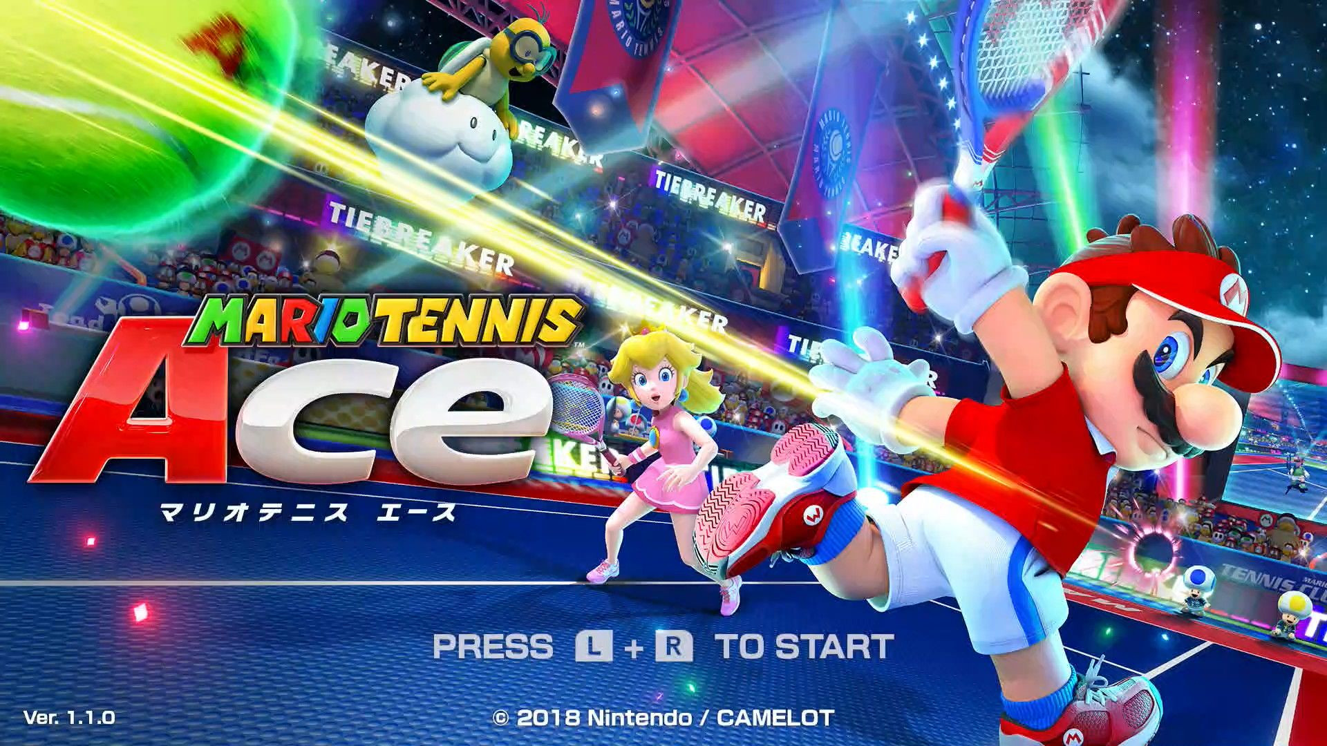 Backdrop for Mario Tennis Aces